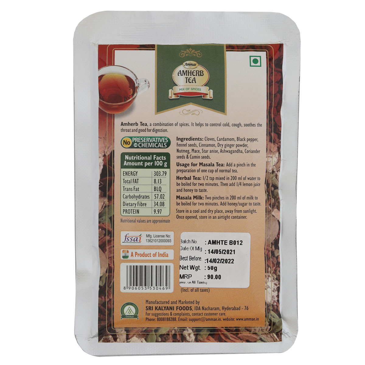Ammae herbal spice