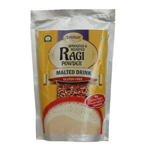 Ammae Sprouted Ragi powder | Ammae Porridge Mix - Ammae Foods India